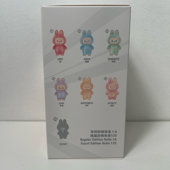 Pop Mart The Monsters Big Into Energy Hope Labubu Plush Pendant Keychain - Picture 5 of 9